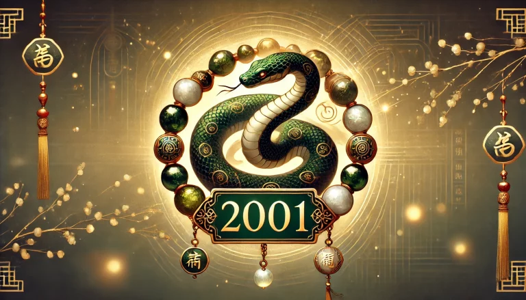 Vòng tay phong thủy cho tuổi Tân Tỵ 2001