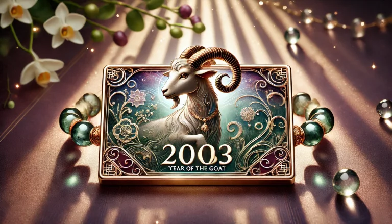 Vòng tay phong thủy cho người sinh năm 2003 – Tuổi Quý Mùi
