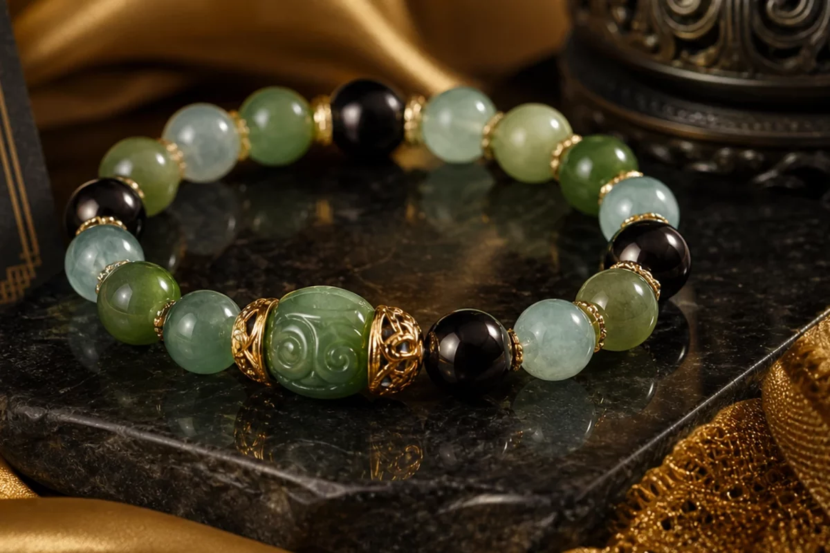vòng tay phong thủy 2011 hợp mệnh Mộc